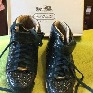 COACH HI TOPS SNEAKERS